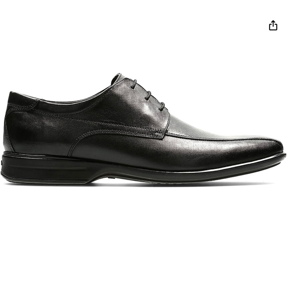 Clarks Gadwell Over Lace Up Classic Dress Shoes Men’s Business Casual Loafers 9 - Picture 2 of 15